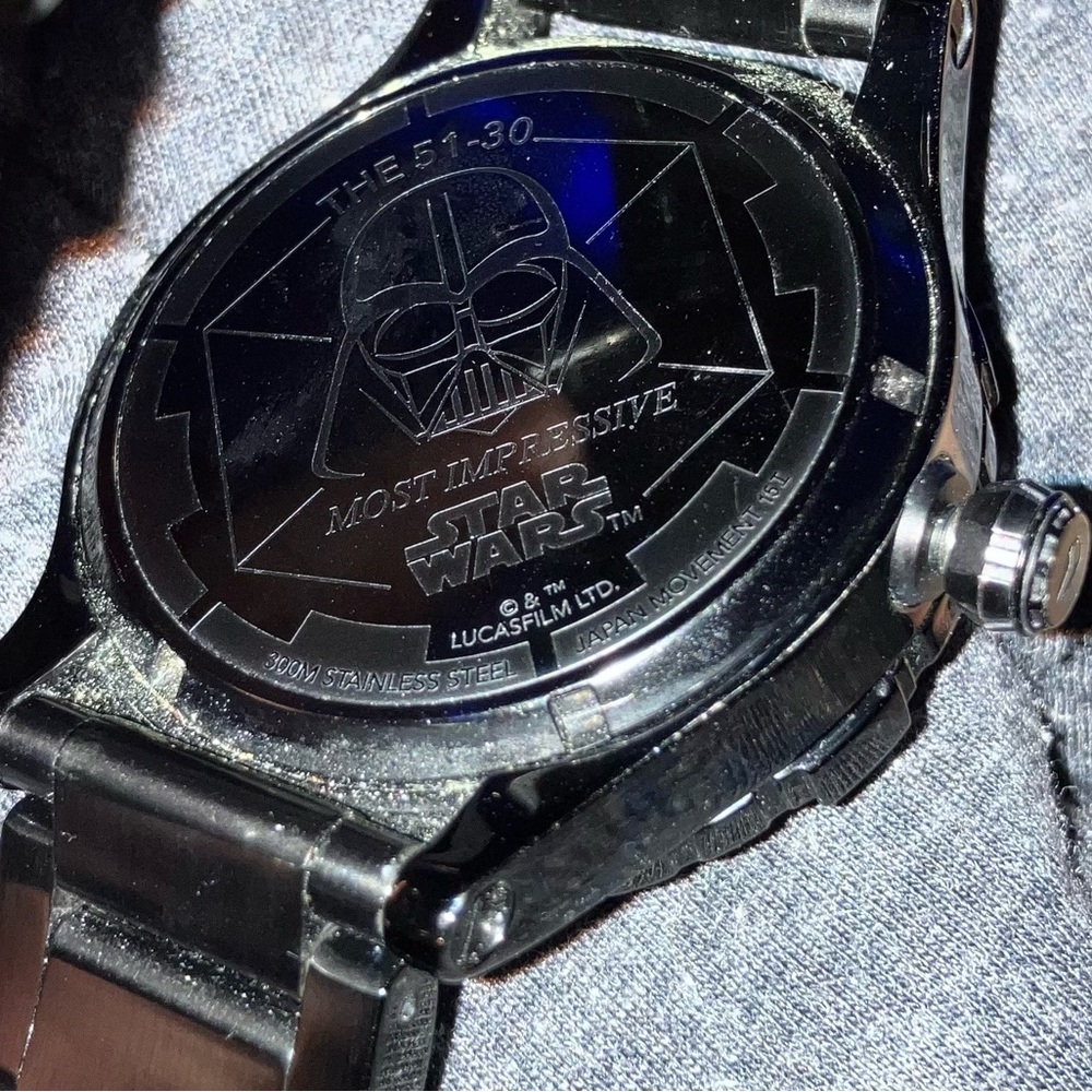 Men’s Nixon 51-30 Oversized Darth Vader Watch